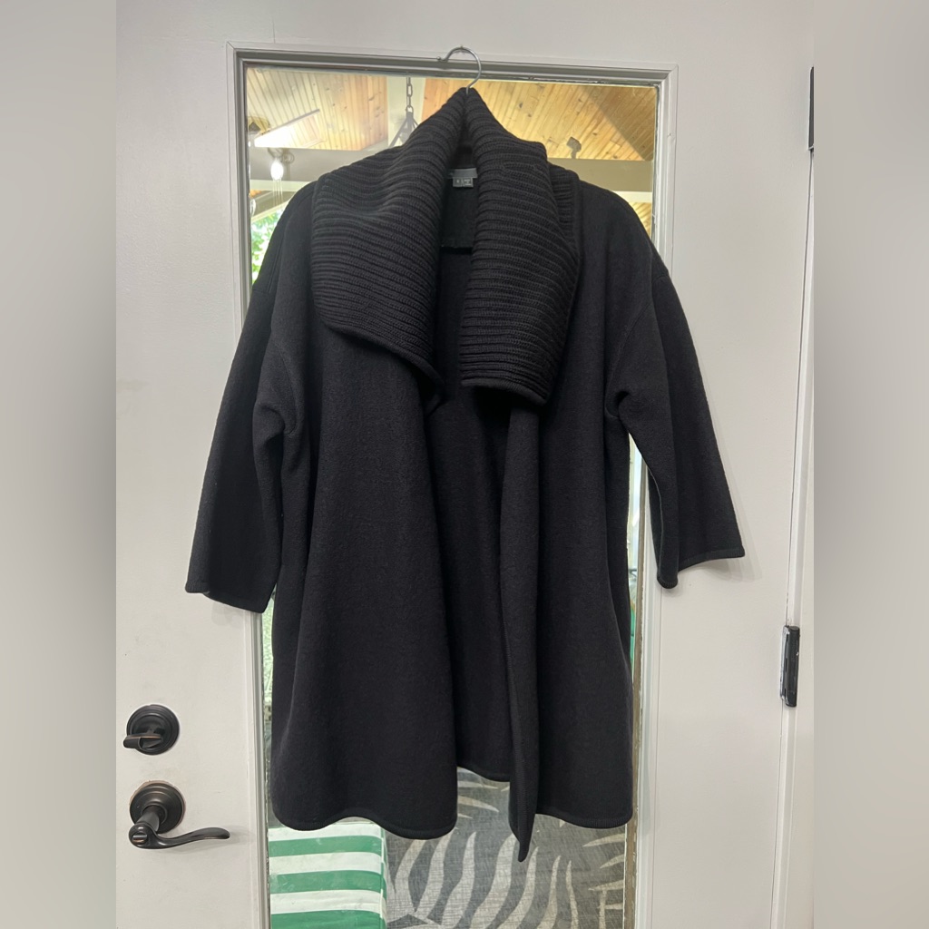 Vincewool Sweater Jacket Size Small